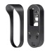 Комплект IP-відеодомофона з WiFi TVT TE-KT6101-001 Black: відеодомофон 7" TD-E2137-PE/TP/WF, відеопанель 2Mp TD-E3110-IC/PE/WF, кутовий кронштейн, монтажна коробка з козирком