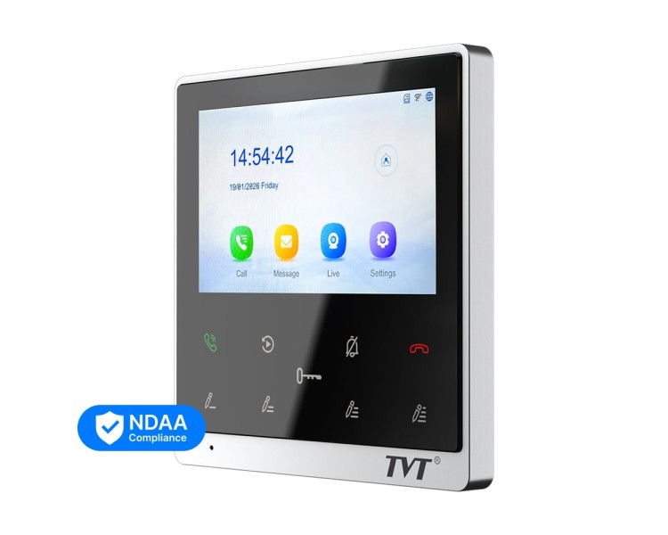 IP-відеодомофон з WiFi 4.3" TVT TE-VH1104S1-PTW