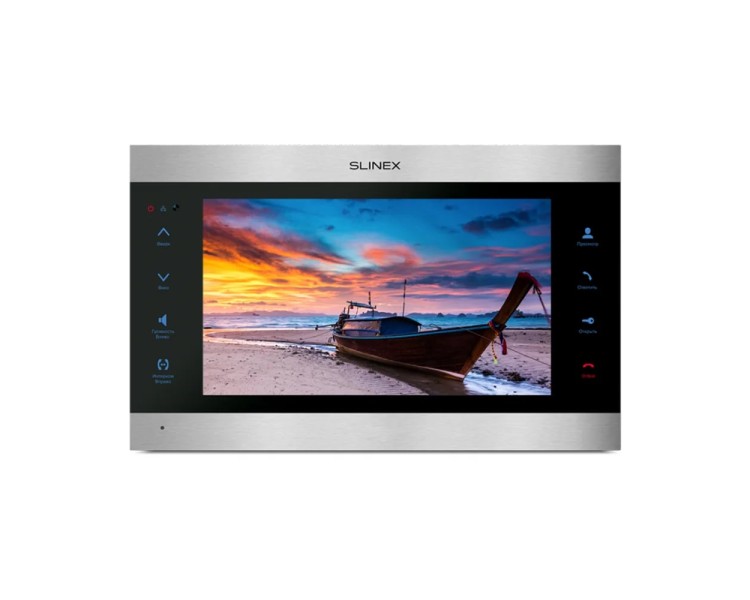 Відеодомофон SL-10IPTHD SILVER+BLACK Slinex