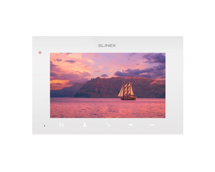 Комплект відеодомофона Slinex SQ-07MTHD White + ML-20HD Silver-Black