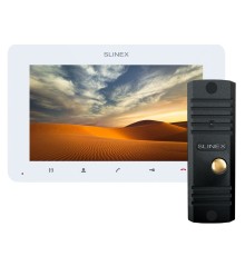 Комплект відеодомофона Slinex SM-07MHD White + ML-16HD Black