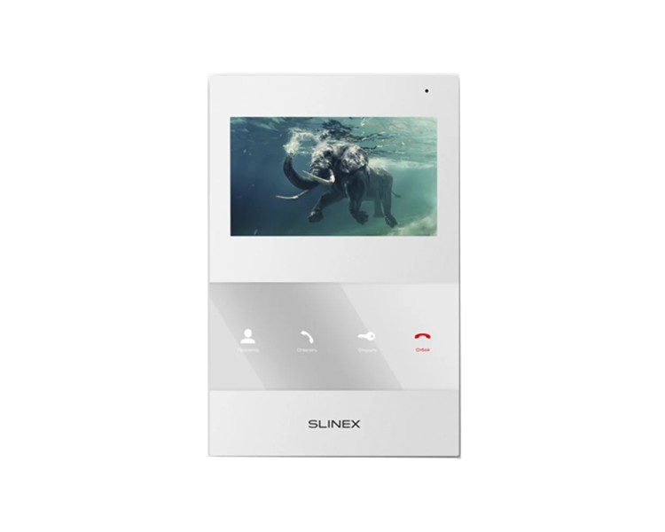Комплект відеодомофона Slinex SQ-04M White + ML-16HR Black