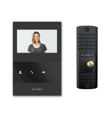 Комплект відеодомофона Slinex SQ-04M Black + ML-16HD Black