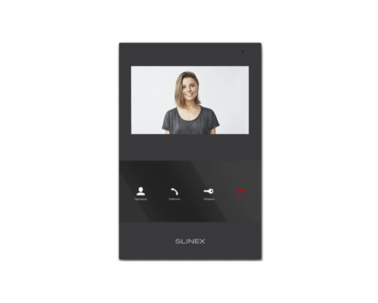 Комплект відеодомофона Slinex SQ-04M Black + ML-16HD Black