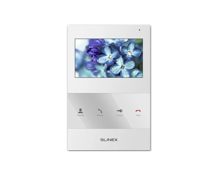 Комплект відеодомофона Slinex SQ-04 White + ML-16HR Black