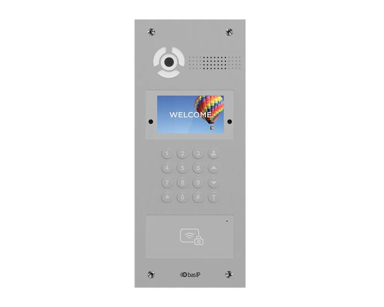 Відеопанель BAS-IP AA-07FHBА Silver