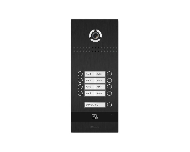 Відеопанель BI-08FB Black BAS-IP