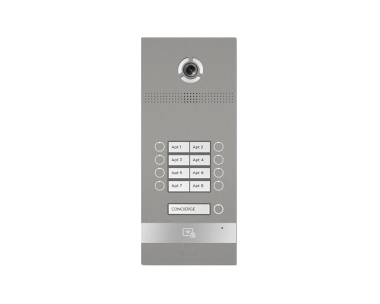 Відеопанель BI-08FB Silver BAS-IP