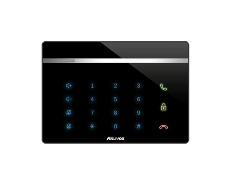 Аудіодомофон C312S - SIP BLACK Akuvox