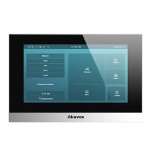 Відеодомофон 7” WiFi Akuvox C313W Silver SIP Linux Bluetooth