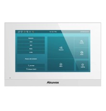 Відеодомофон 7” WiFi Akuvox C313W White SIP Linux Bluetooth