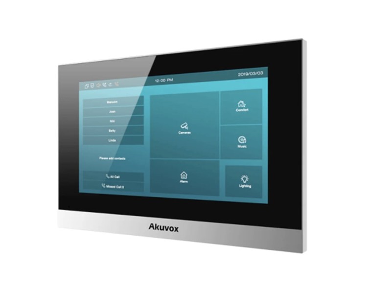 Відеодомофон 7” Akuvox C315S Silver SIP Android