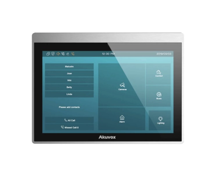 Відеодомофон 10” Akuvox  IT83R SIP Android