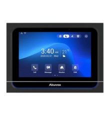 Відеодомофон 7” WiFi Akuvox X933W SIP Black Android з Bluetooth