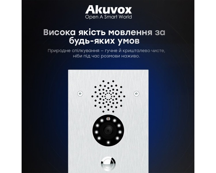IP-відеопанель 2Mp Akuvox E21V SIP