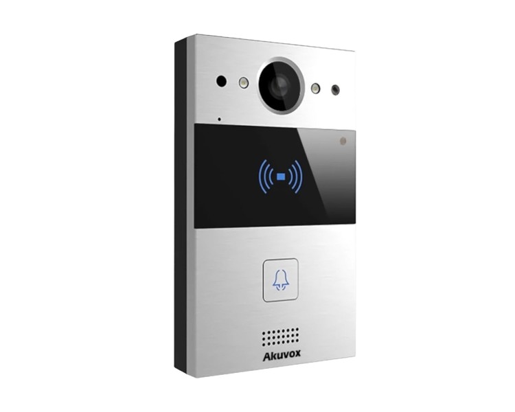 IP-відеопанель 2Mp Akuvox R20A SIP зі зчитувачем EM-Marine / Mifare / NFC