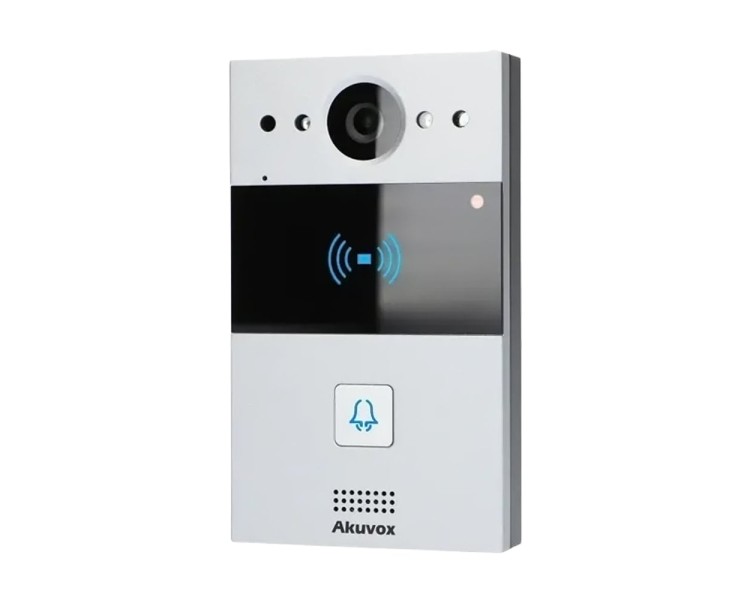IP-відеопанель 2Mp Akuvox R20A SIP зі зчитувачем EM-Marine / Mifare / NFC