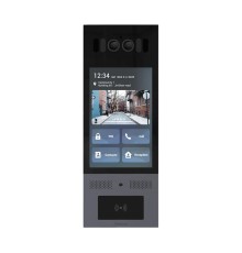 IP-відеопанель багатоабонентська 5Mp Akuvox X915S з екраном 8", розпізнаванням облич та зчитувачем EM-Marine / Mifare / NFC / BLE / QR