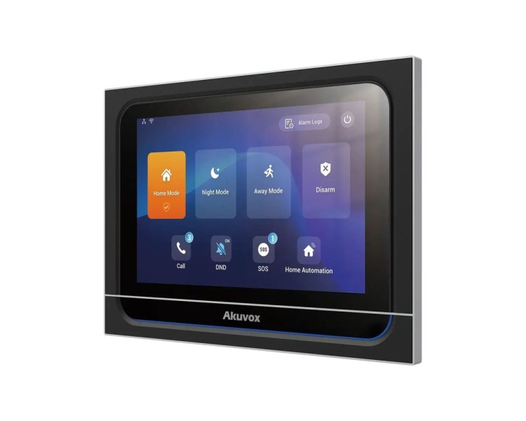Відеодомофон 7” WiFi Akuvox X933H SIP Black Android з Zigbee 3.0 та Bluetooth