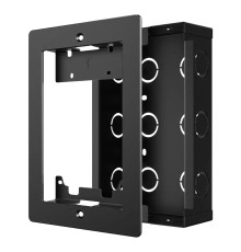 Монтажний комплект для врізного монтажу панелі виклику серії R25 Akuvox V2.0 Black