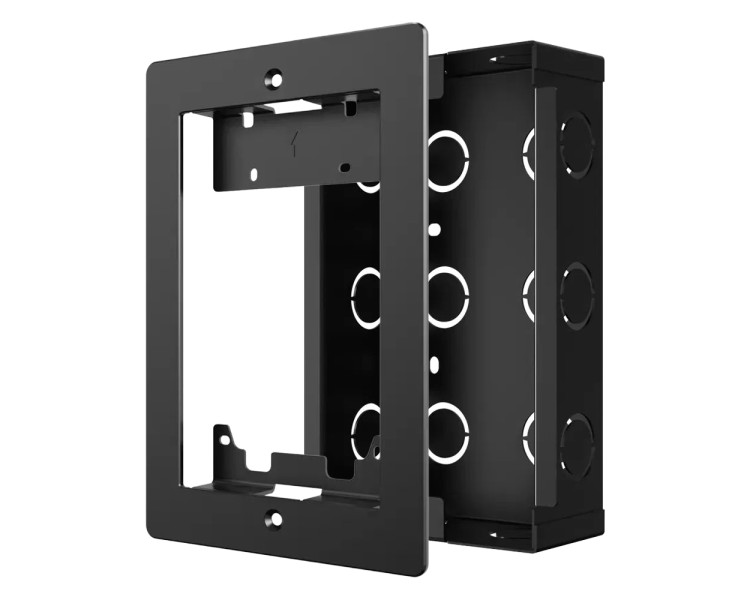Монтажний комплект для врізного монтажу панелі виклику серії R25 Akuvox V2.0 Black