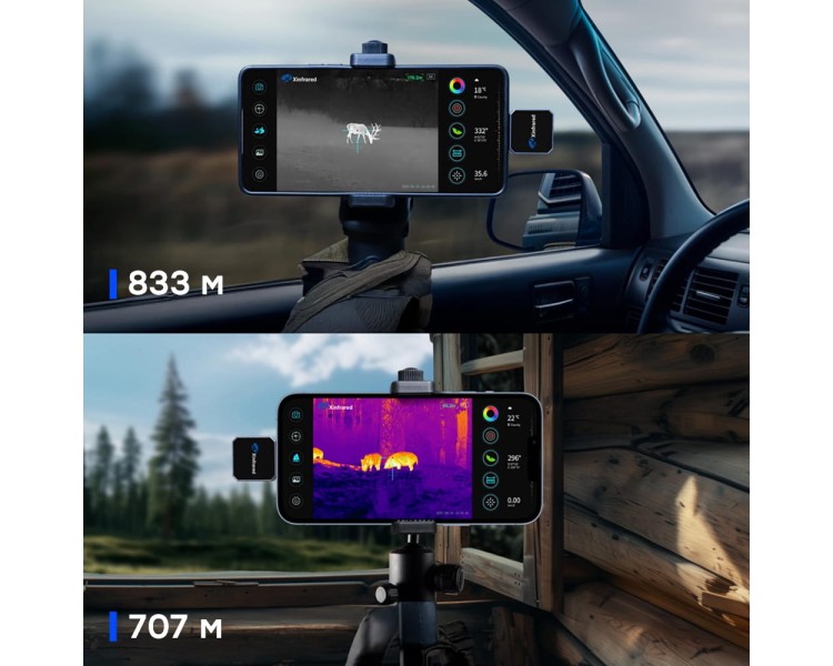 Тепловізор для смартфона на Android Xinfrared XH15 + тримач