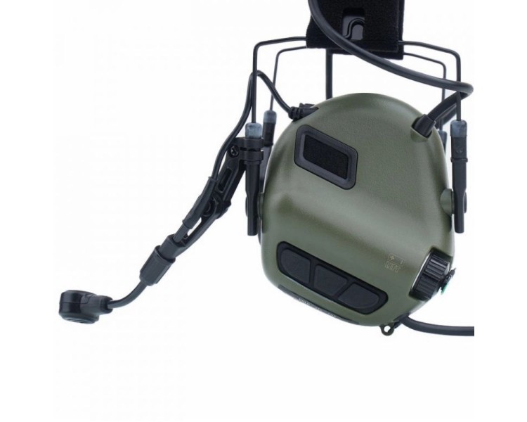 Активні захисні навушники Earmor M32 MARK3 (FG) Olive з гарнітурою