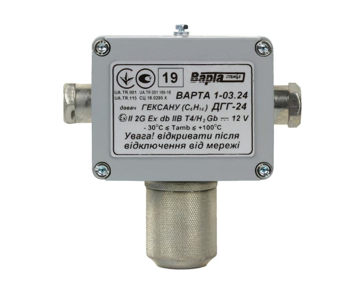 Датчик горючих газів промисловий Теміо ДГГ-24 для блоку керування ВАРТА 1-03.24 / ВАРТА 1-03.24П