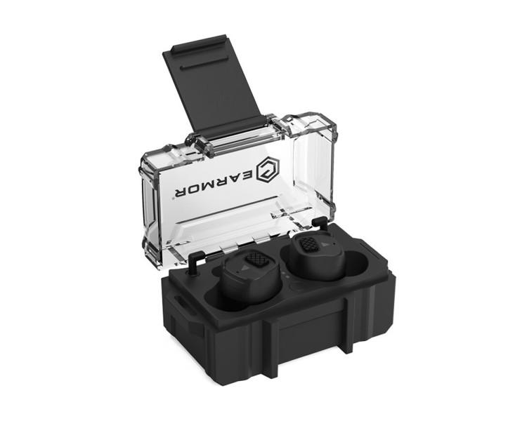 Активні захисні навушники (беруші) Earmor M20T PRO Black з Bluetooth 5.4