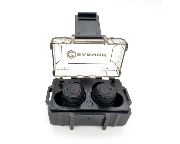 Активні захисні навушники (беруші) Earmor M20 Tactical Earbuds Foliage Green