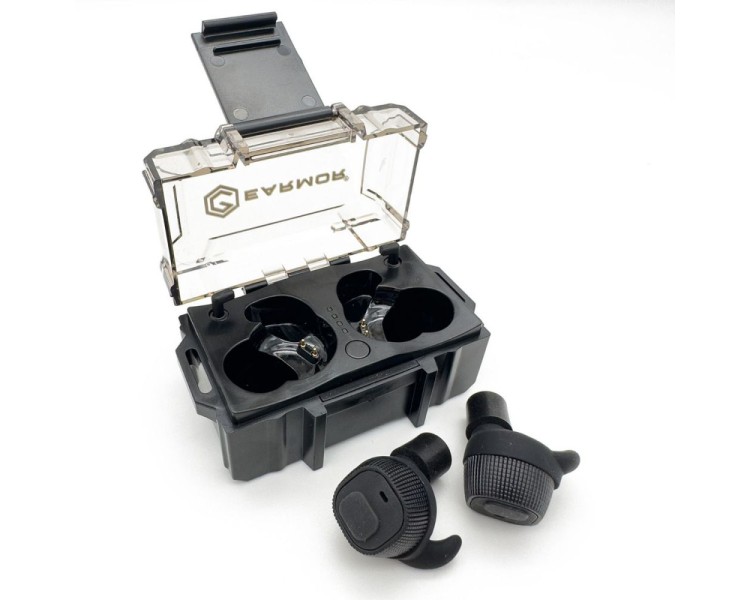 Активні захисні навушники (беруші) Earmor M20 Tactical Earbuds Foliage Green