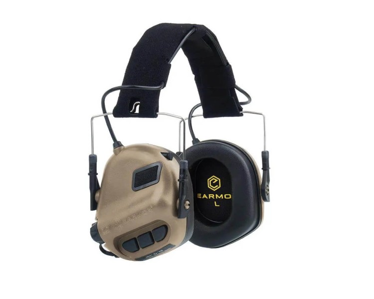 Активні захисні навушники Earmor M31 (TN) Tan