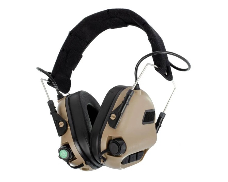 Активні захисні навушники Earmor M31 (TN) Tan