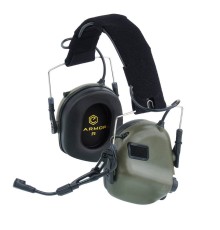 Активні захисні навушники Earmor M32 (FG) Olive з гарнітурою