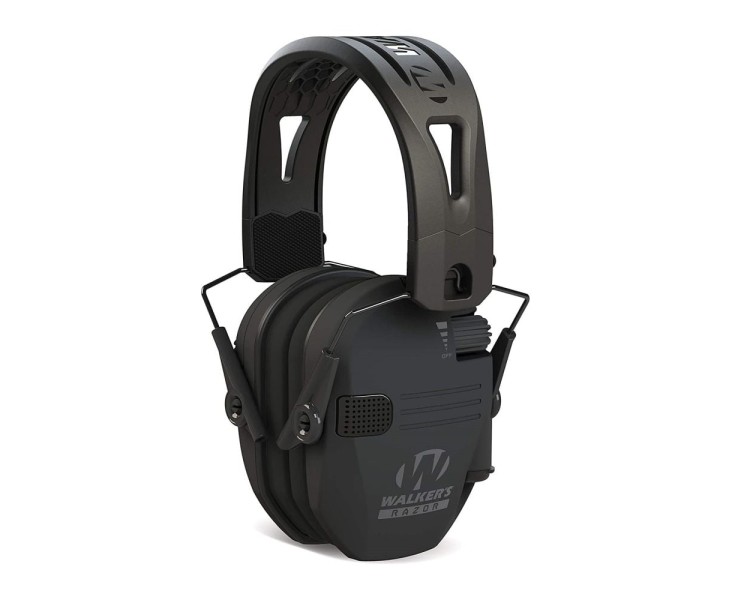 Активні навушники для стрільби Walker's Razor Slim Tacti-Grip Black