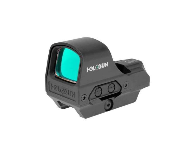 Коліматорний приціл Holosun HE510C Green Dot 2MOA/65MOA із сонячною батареєю