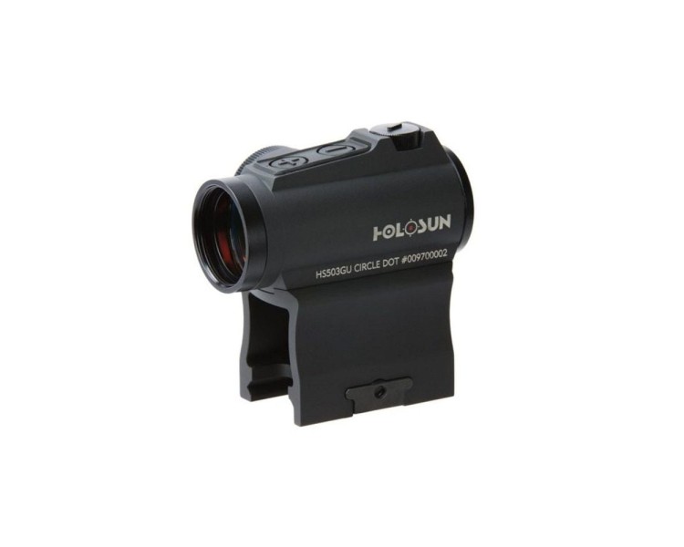 Коліматорний приціл Holosun HS503GU 2MOA/65MOA red dot мультиприцільна сітка
