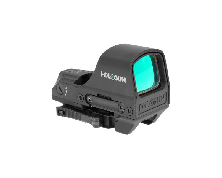 Коліматорний приціл Holosun HS510C Green Dot 2MOA/65MOA із сонячною батареєю
