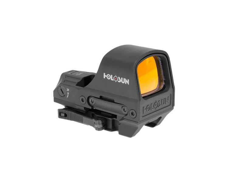 Коліматорний приціл Holosun HS510C 2MOA/65MOA red dot мультиприцільна сітка, із сонячною батареєю