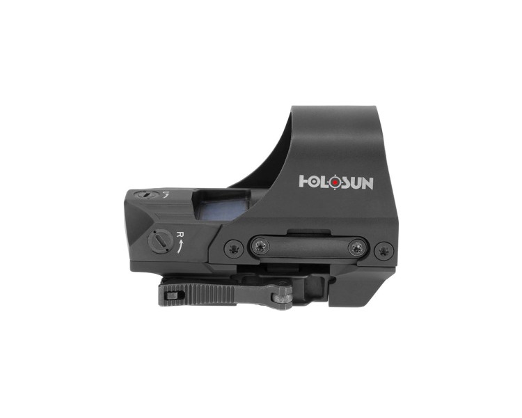 Коліматорний приціл Holosun HS510C 2MOA/65MOA red dot мультиприцільна сітка, із сонячною батареєю