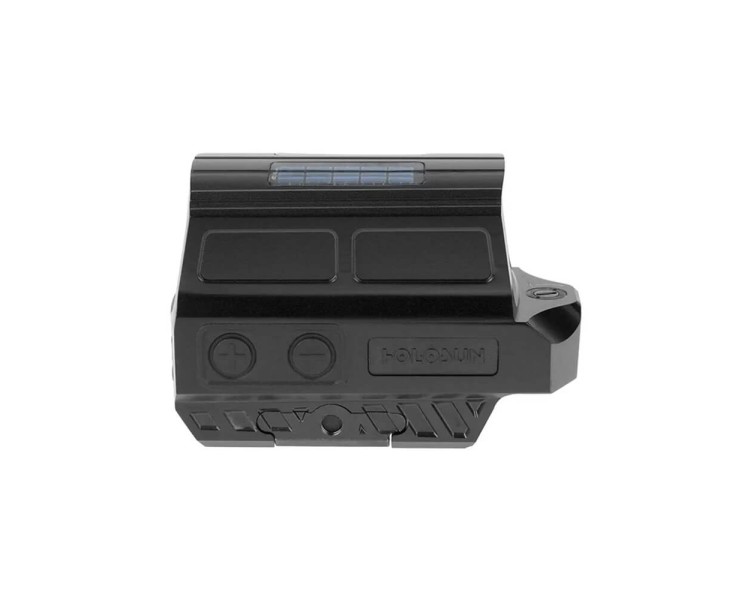 Коліматорний приціл Holosun HS512C 2MOA/65MOA red dot мультиприцільна сітка, із сонячною батареєю