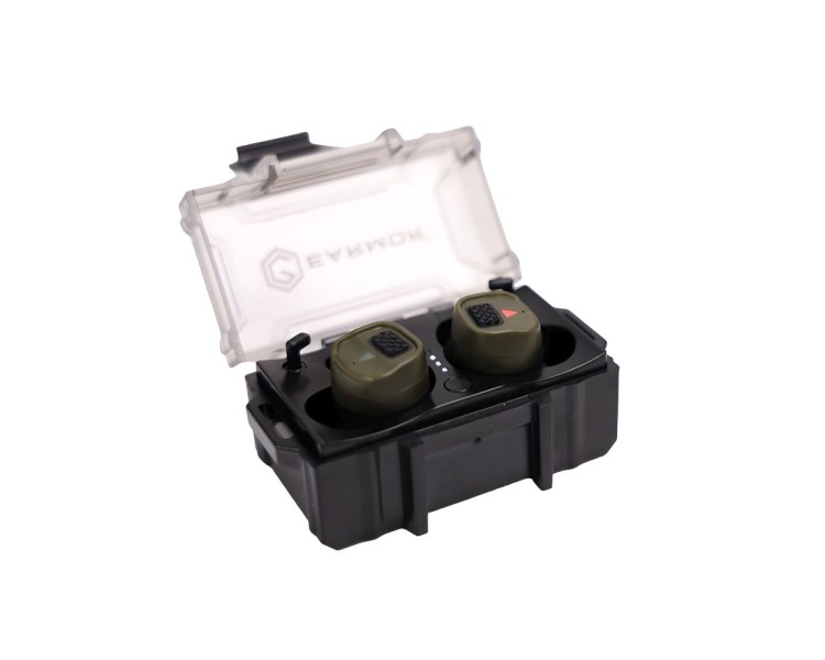Активні захисні навушники (беруші) Earmor M20T (FG) Olive з Bluetooth