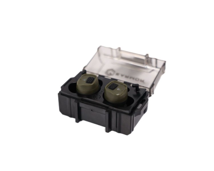Активні захисні навушники (беруші) Earmor M20T (FG) Olive з Bluetooth