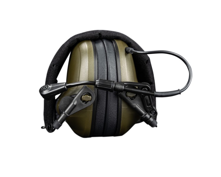 Активні захисні навушники Earmor M33 (FG) Olive з Bluetooth та гарнітурою