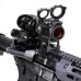 Коліматорний приціл Sig Sauer Romeo-MSR 2MOA red dot зі збільшувачем Juliet3-Micro 1-3X
