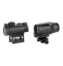 Коліматорний приціл Romeo-MSR 2MOA red dot зі збільшувачем Juliet5-Micro 1-5X Sig Sauer