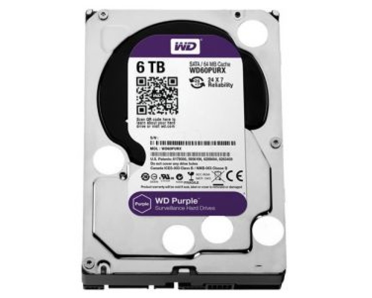 WD60PURX Жорсткий диск 6Тб
