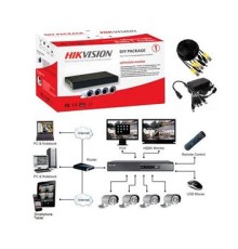 DS-J142I/7104HGHI-F1 (4 out) Комплект відеоспостереження Hikvision