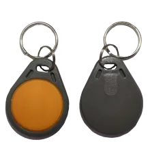 KEYFOB EM Grey/Yellow RFID брелок