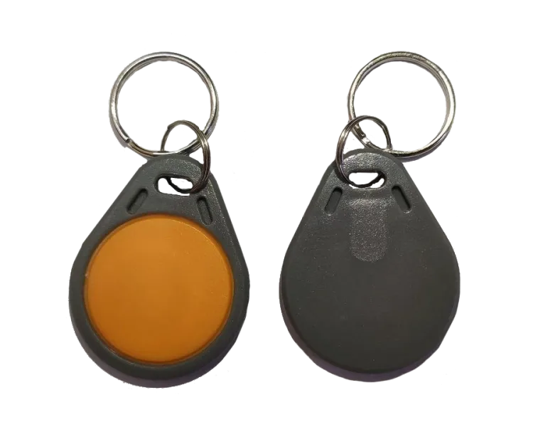 KEYFOB EM Grey/Yellow RFID брелок